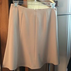 Premise A Line beige skirt, size 6